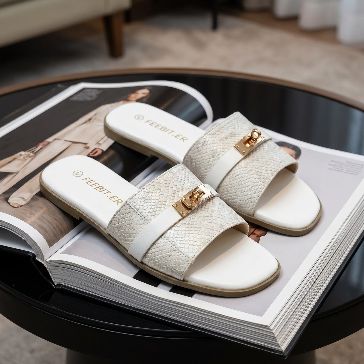 Chinelo Luxa Branco